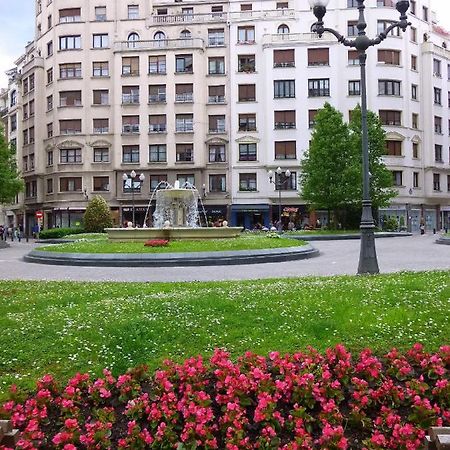 Habitacion Con Bano Individual Bilbao Exterior foto