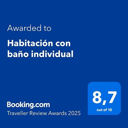 Habitacion Con Bano Individual Bilbao Exterior foto