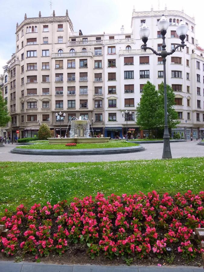 Habitacion Con Bano Individual Bilbao Exterior foto